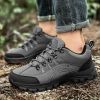 Outdoor Men Treking Shoes Breathable Climbing Hiking Sneakers Men Trainers Comfortable Walking Casual Shoes Men Camping Shoes