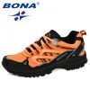 BONA 2022 New Designers Popular Sneakers Hiking Shoes Men Outdoor Trekking Shoes Man Tourism Camping Sports Hunting Shoes Trendy